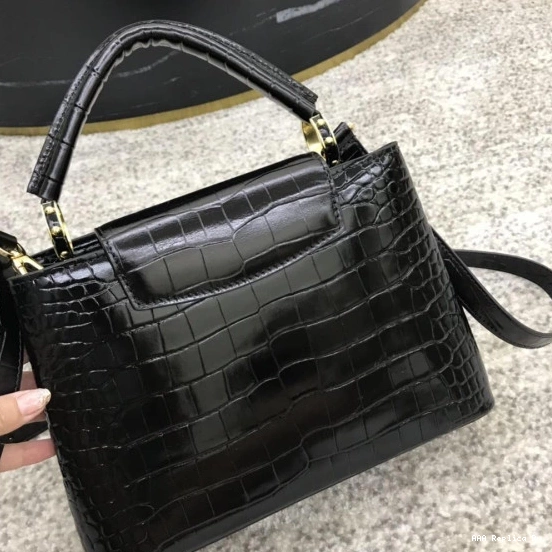 AAA Pruses Bags VUITTON BB LOUIS CAPUCINES 0801